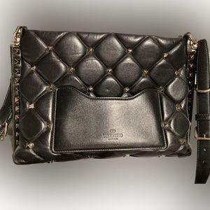 Valentino rock stud woman’s handbag black